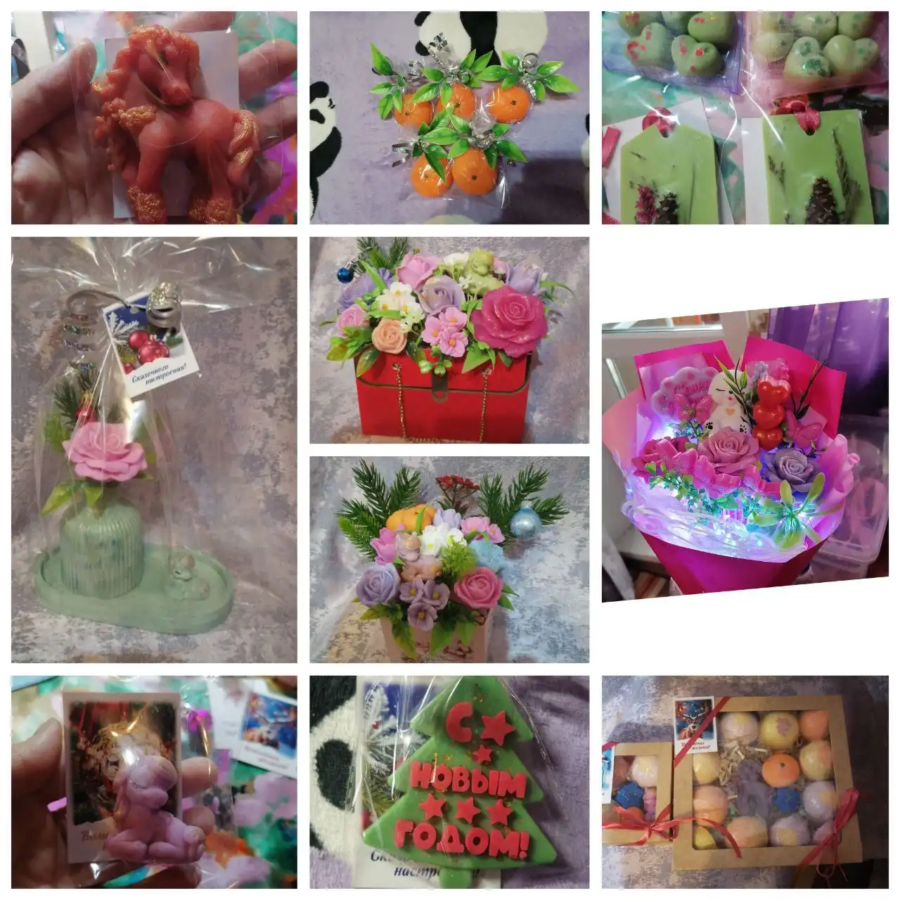 Новогодние подарки, наборы и букеты