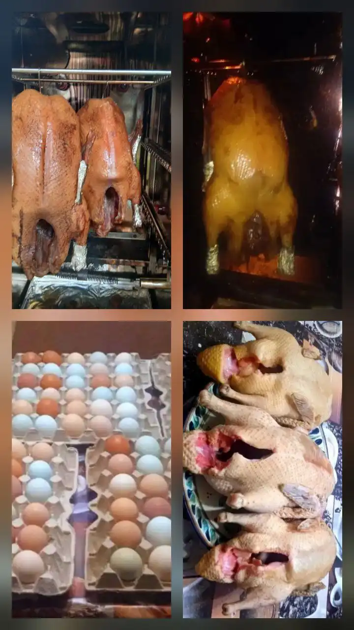 Продажа мяса птицы горячего копчения и домашних яиц