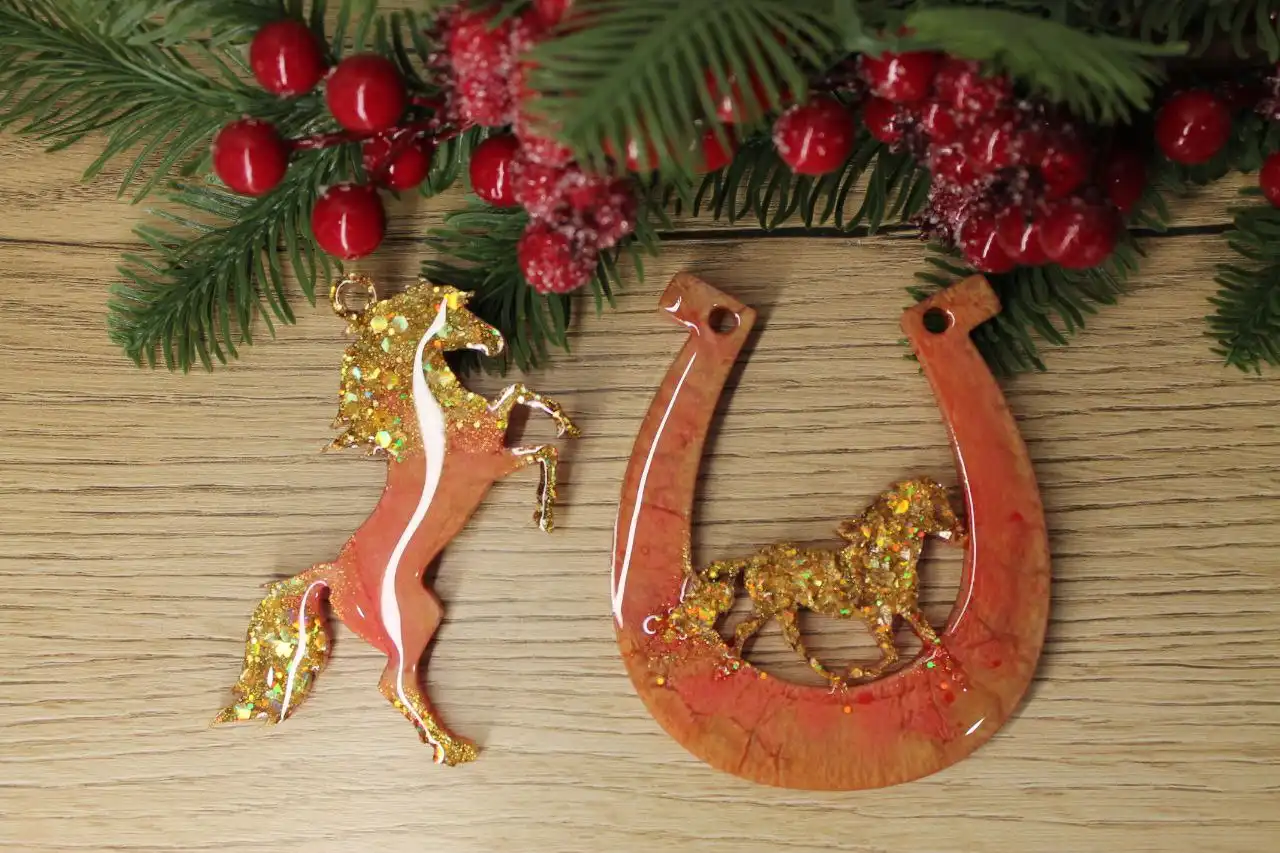 Набор Символ года из эпоксидной смолы ручная работа