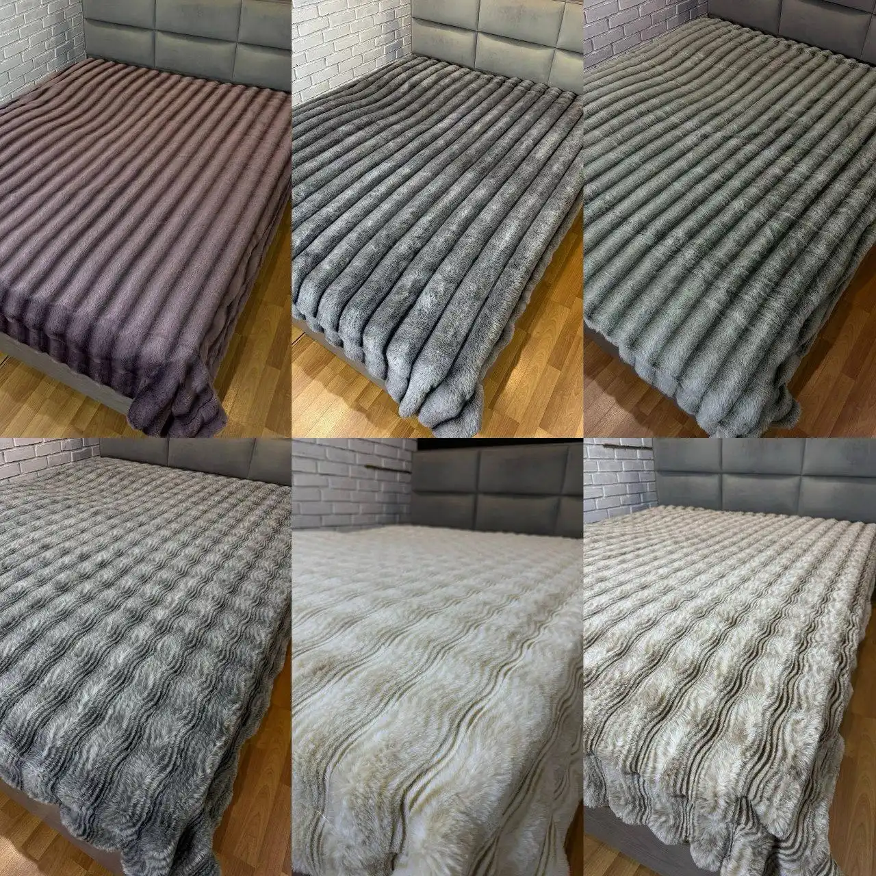 Пледы шиншилла и куница