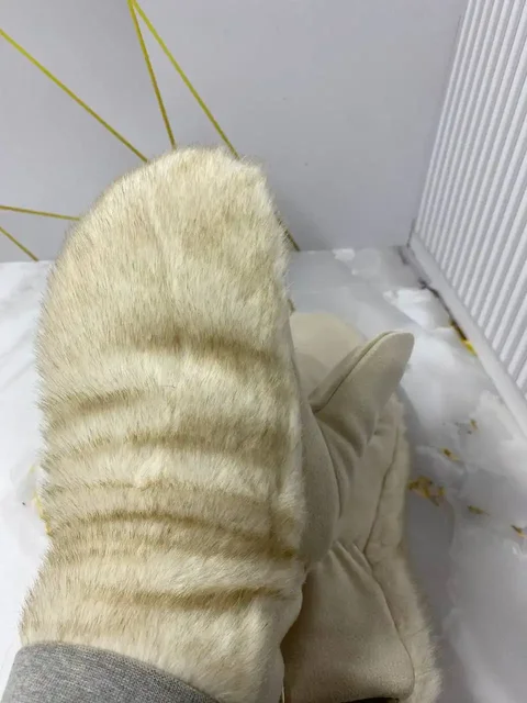 Женские зимние варежки с меховой подкладкой - частное объявление в Энгельс