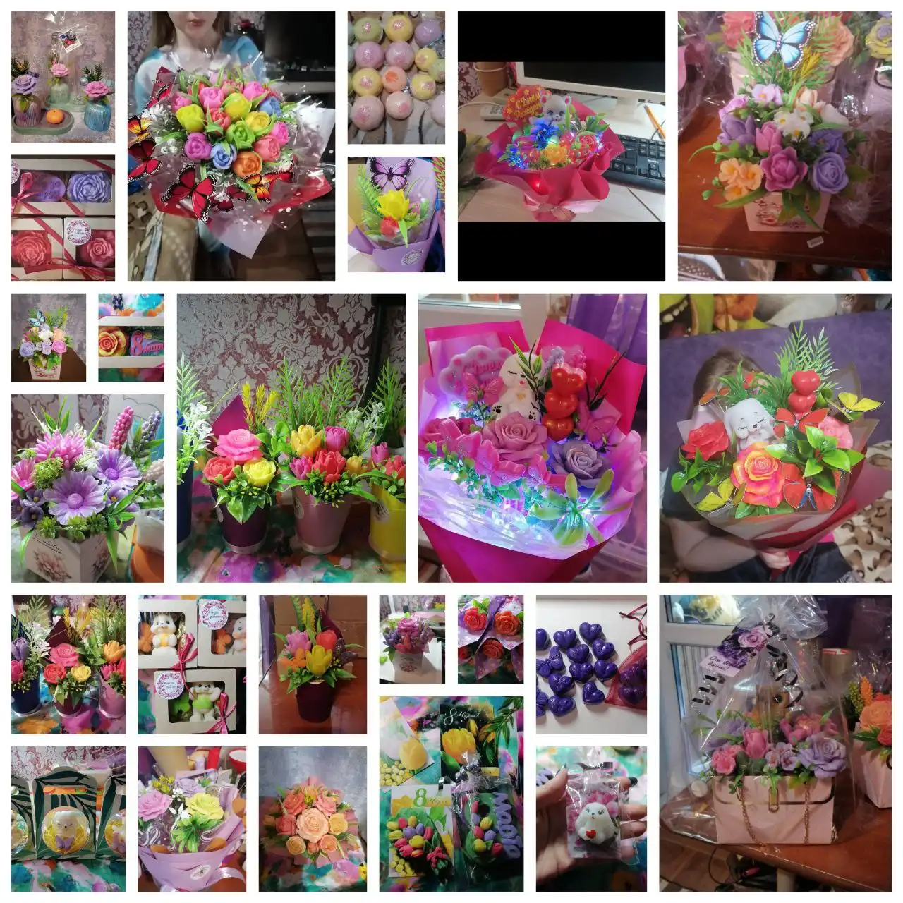 Букеты из мыла ручной работы и сувенирные изделия - Рукоделие (Хобби и отдых) в Саратов