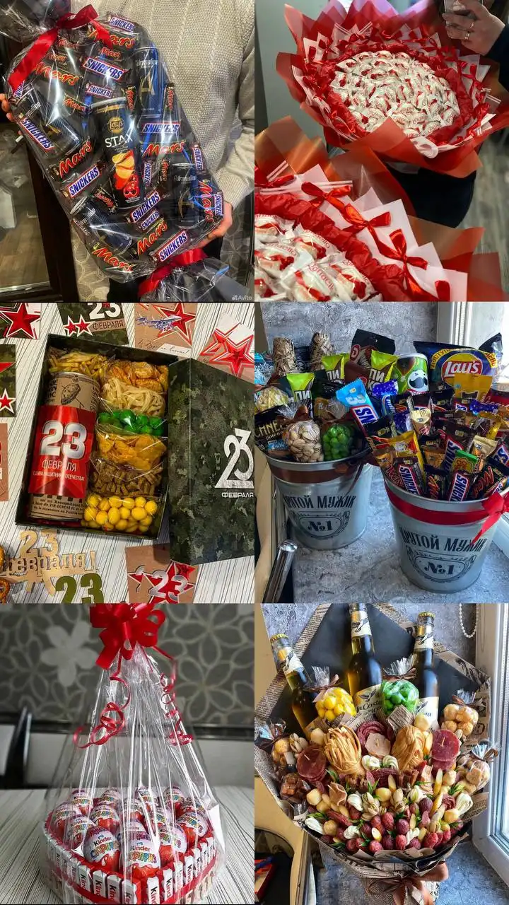 Съедобные букеты и корзинки на заказ - Кулинарные услуги (Услуги) в Саратов