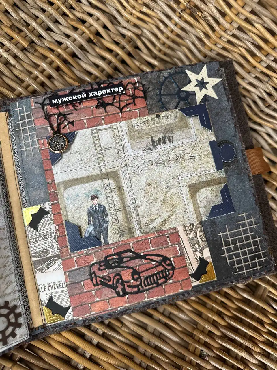 Фотоальбом ручной работы на 23 февраля - Рукоделие (Хобби и отдых) в Саратов