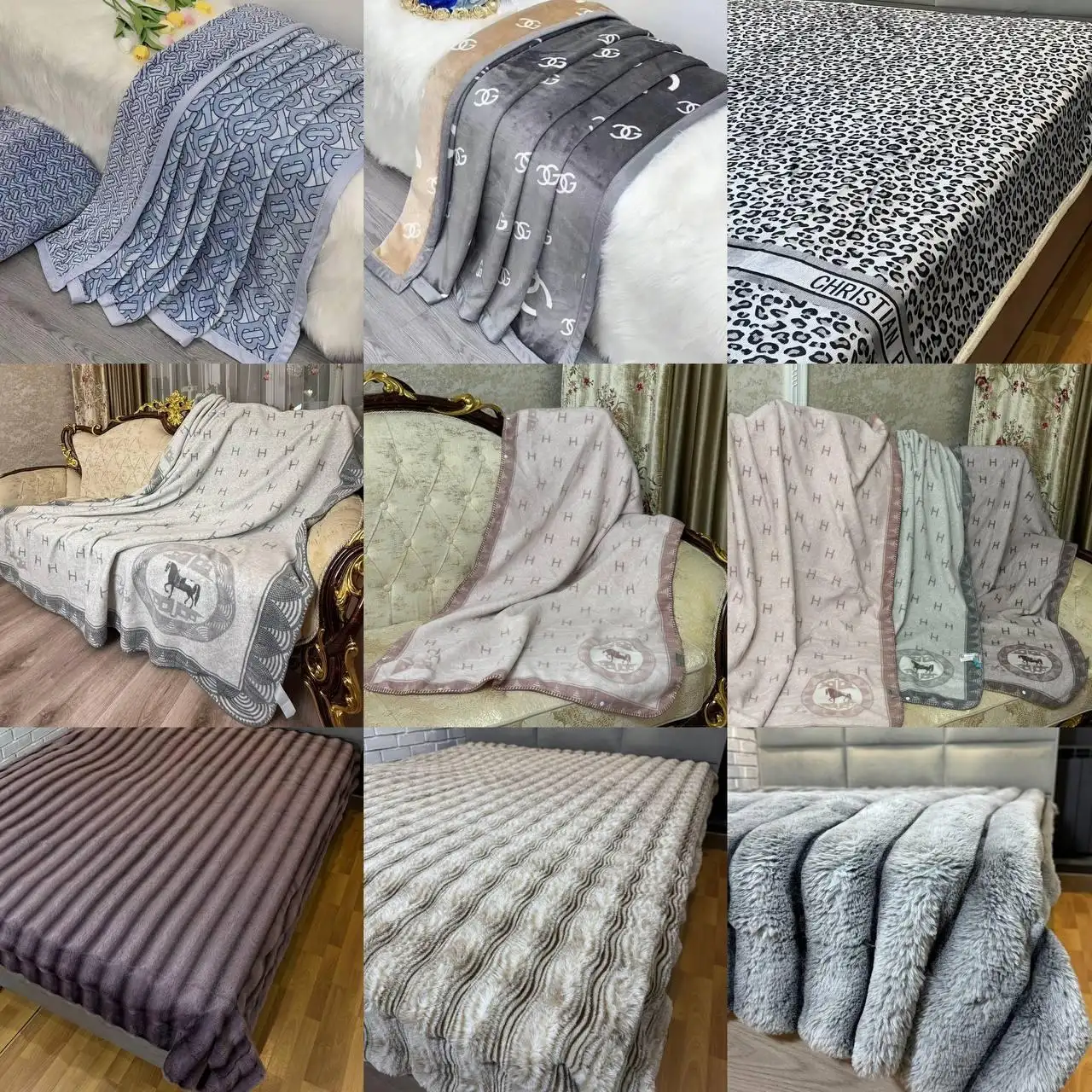 Продажа шикарных пледов разных размеров - Для дома и дачи в Саратов