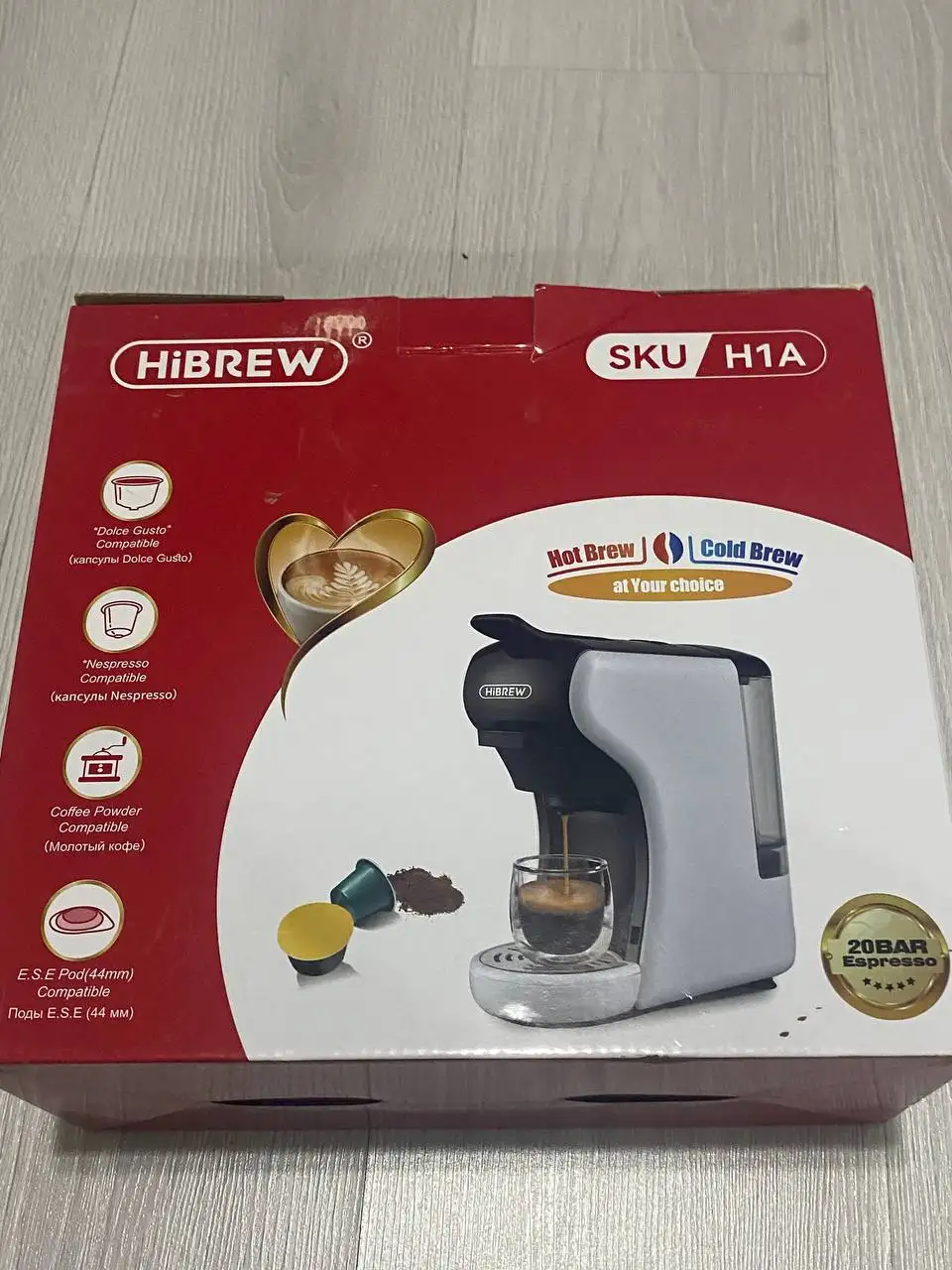 Кофе машинка Hibrew ST-504 4 в 1 - Кофемашины (Электроника) в Саратов