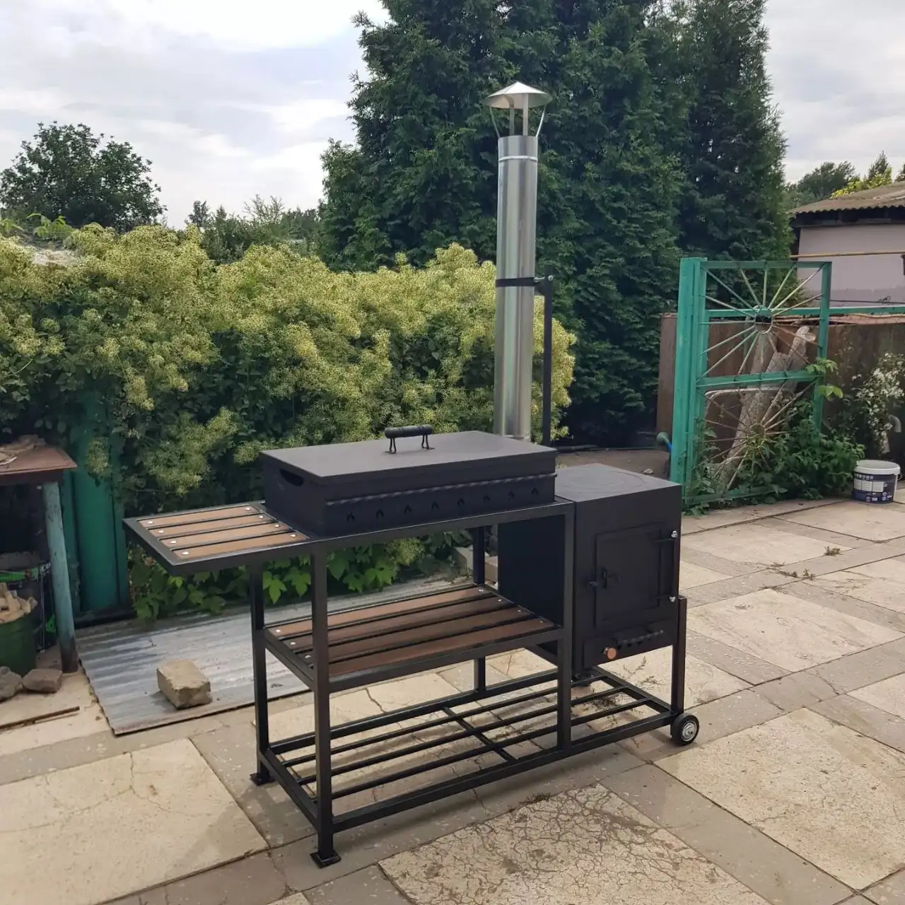 Мангал с печкой 'Палкан' - Мангалы и грили (Хобби и отдых) в Саратов