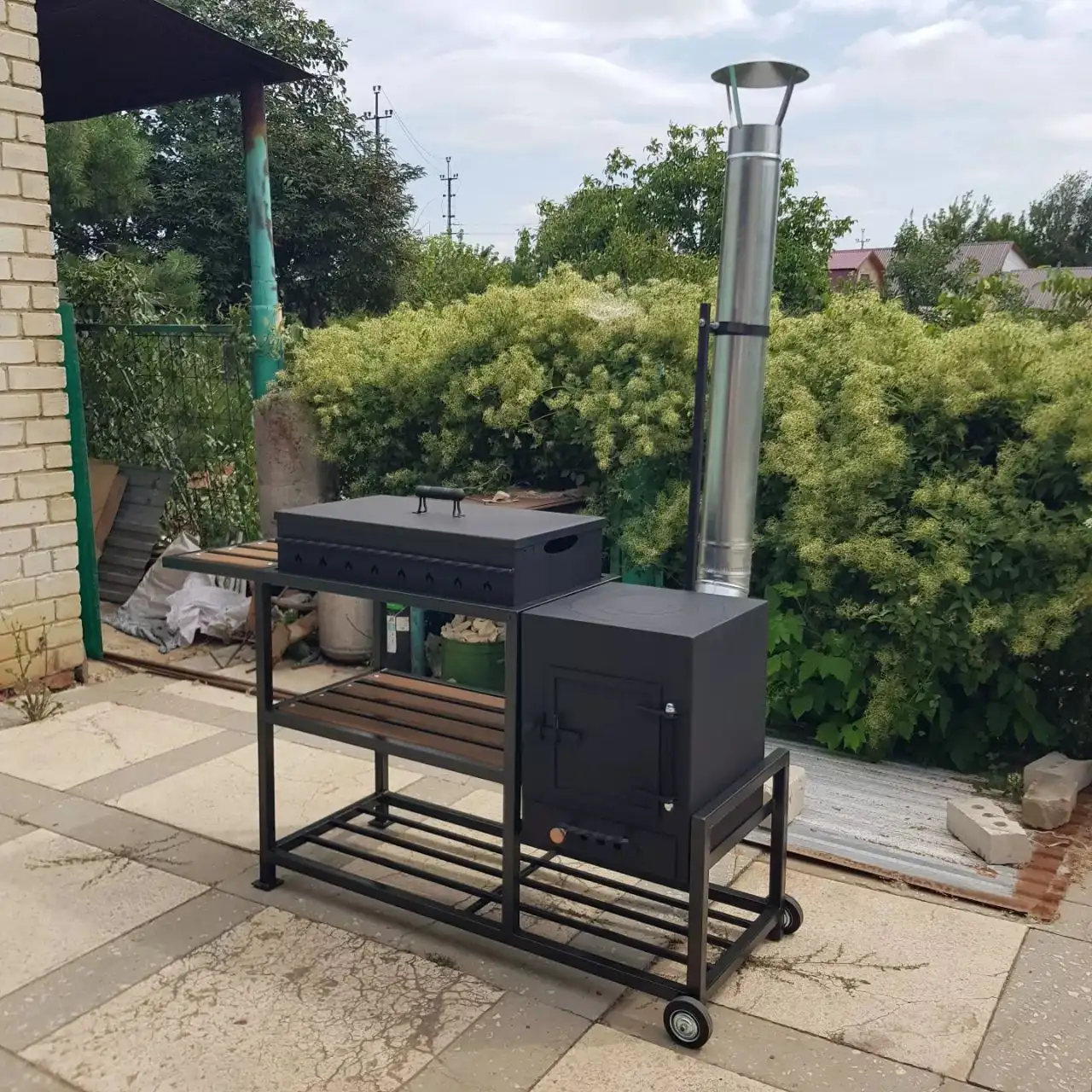 Мангал с печкой 'Палкан' - Мангалы и грили (Хобби и отдых) в Саратов