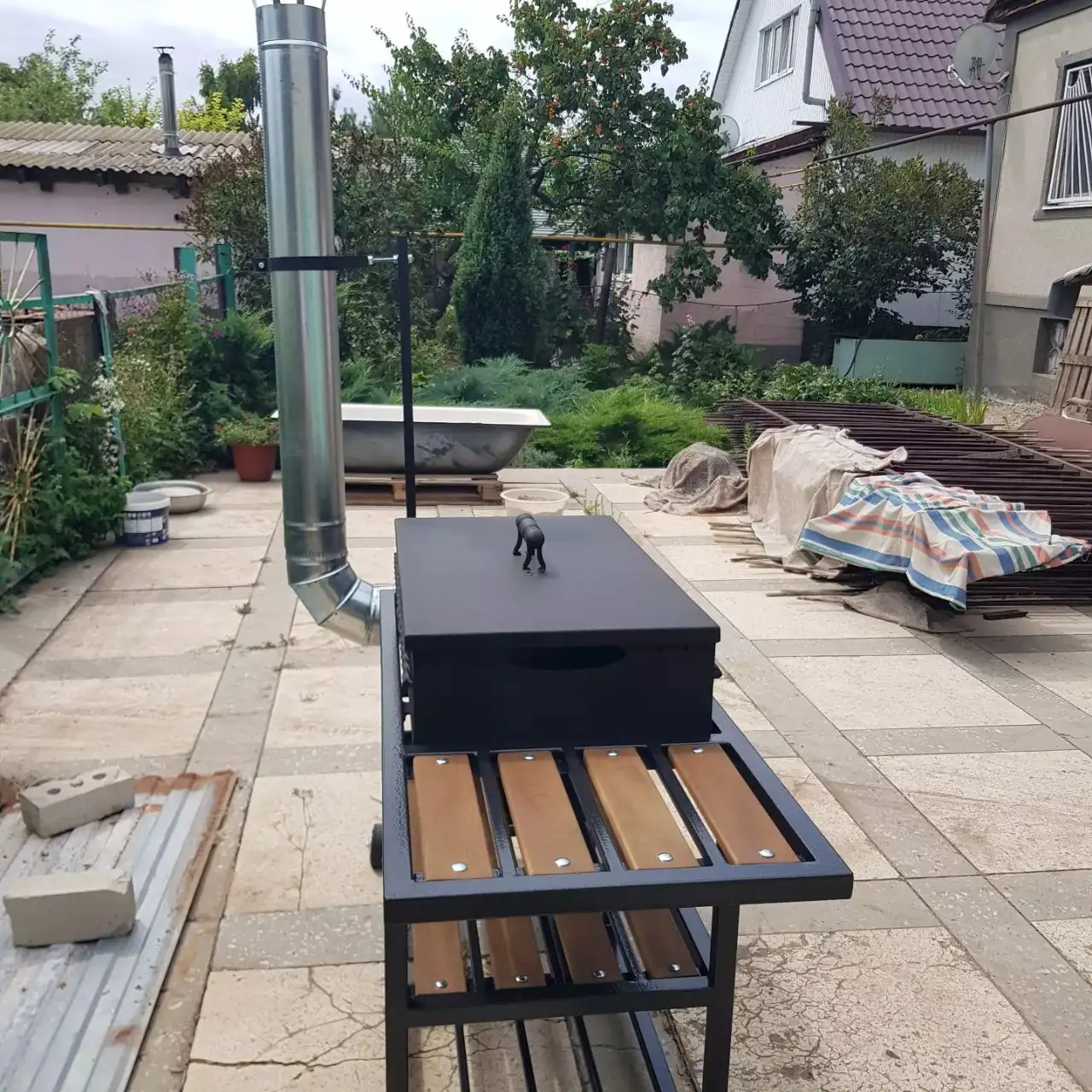 Мангал с печкой 'Палкан' - Мангалы и грили (Хобби и отдых) в Саратов