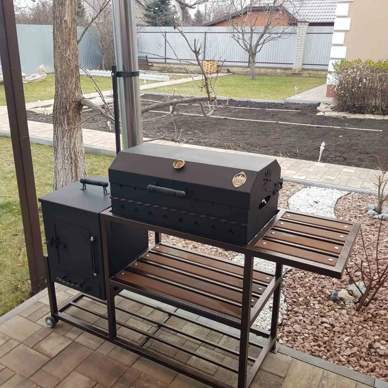 Мангал с печкой 'Палкан' - Мангалы и грили (Хобби и отдых) в Саратов