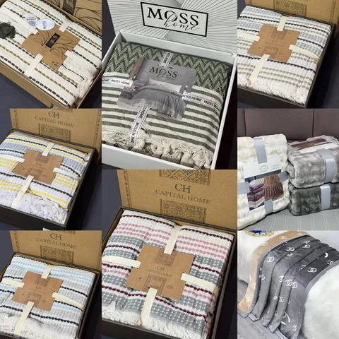 Продажа пледов производства Турция - Одежда в Саратов