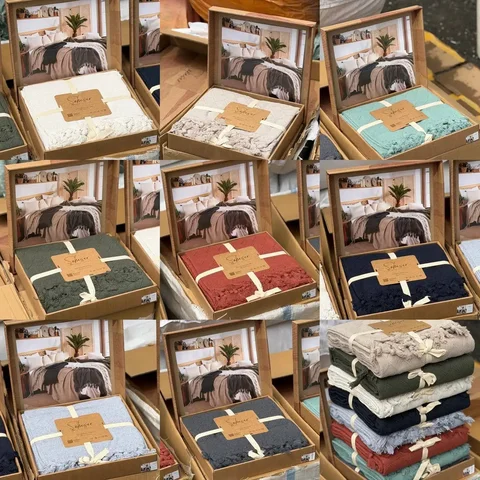 Пледы с кисточками из Турции - Пледы в Саратов