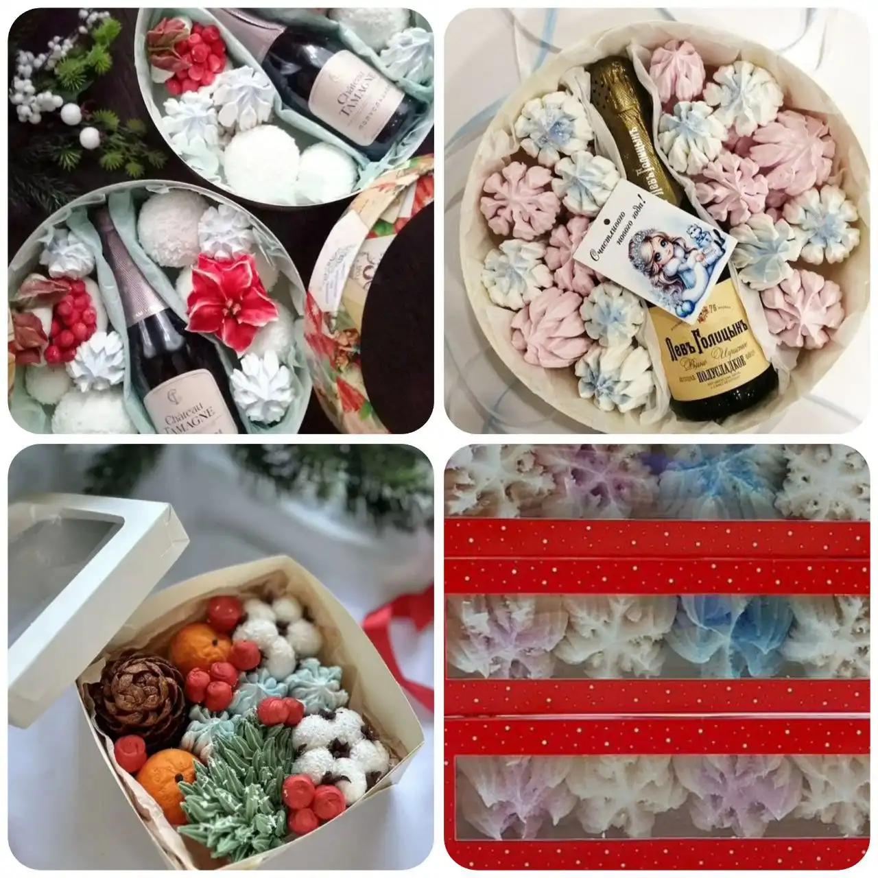 Зефир ручной работы к Новому году