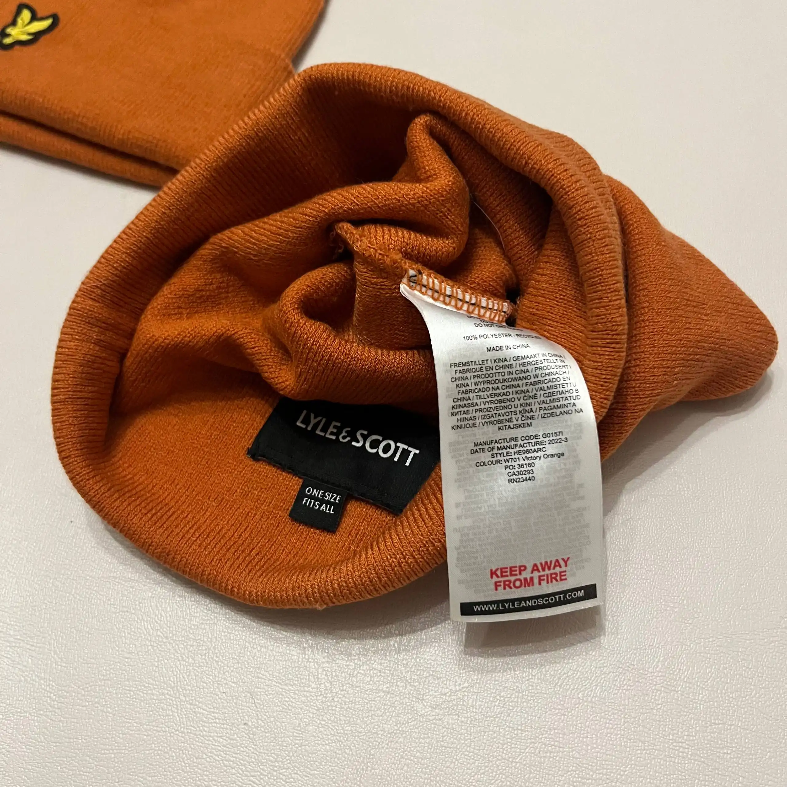 Шапки Lyle&Scott новые универсального размера