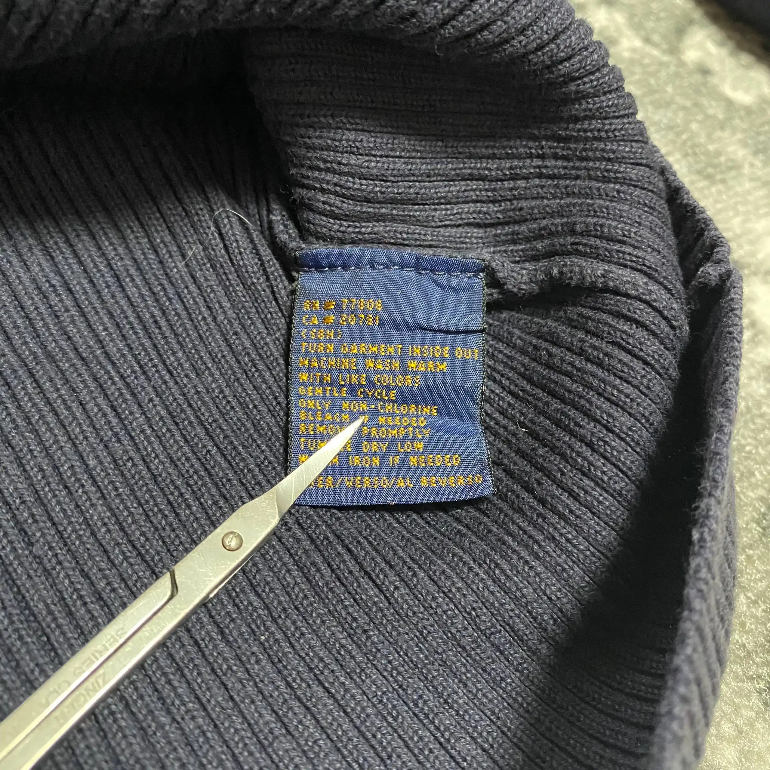 Поло Tommy Hilfiger с длинным рукавом L