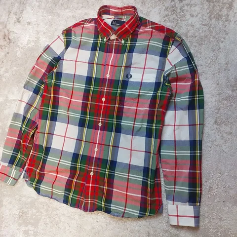 Fred perry checked shirt - Одежда в Астрахань