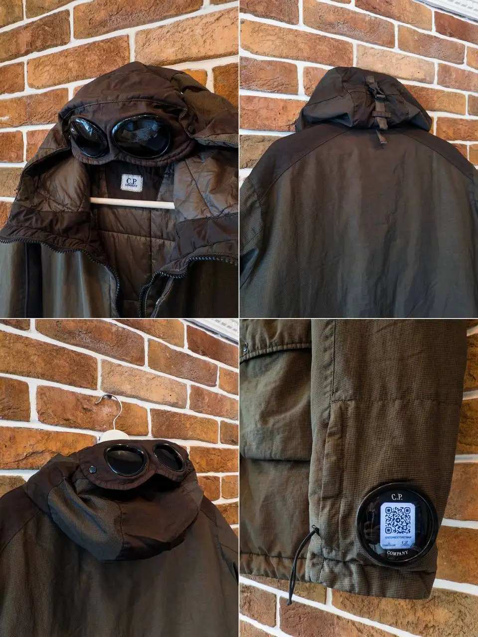 Куртка C.P. Company La Mille P.RI.S.M. Goggle Jacket - Верхняя одежда (Одежда) в Астрахань