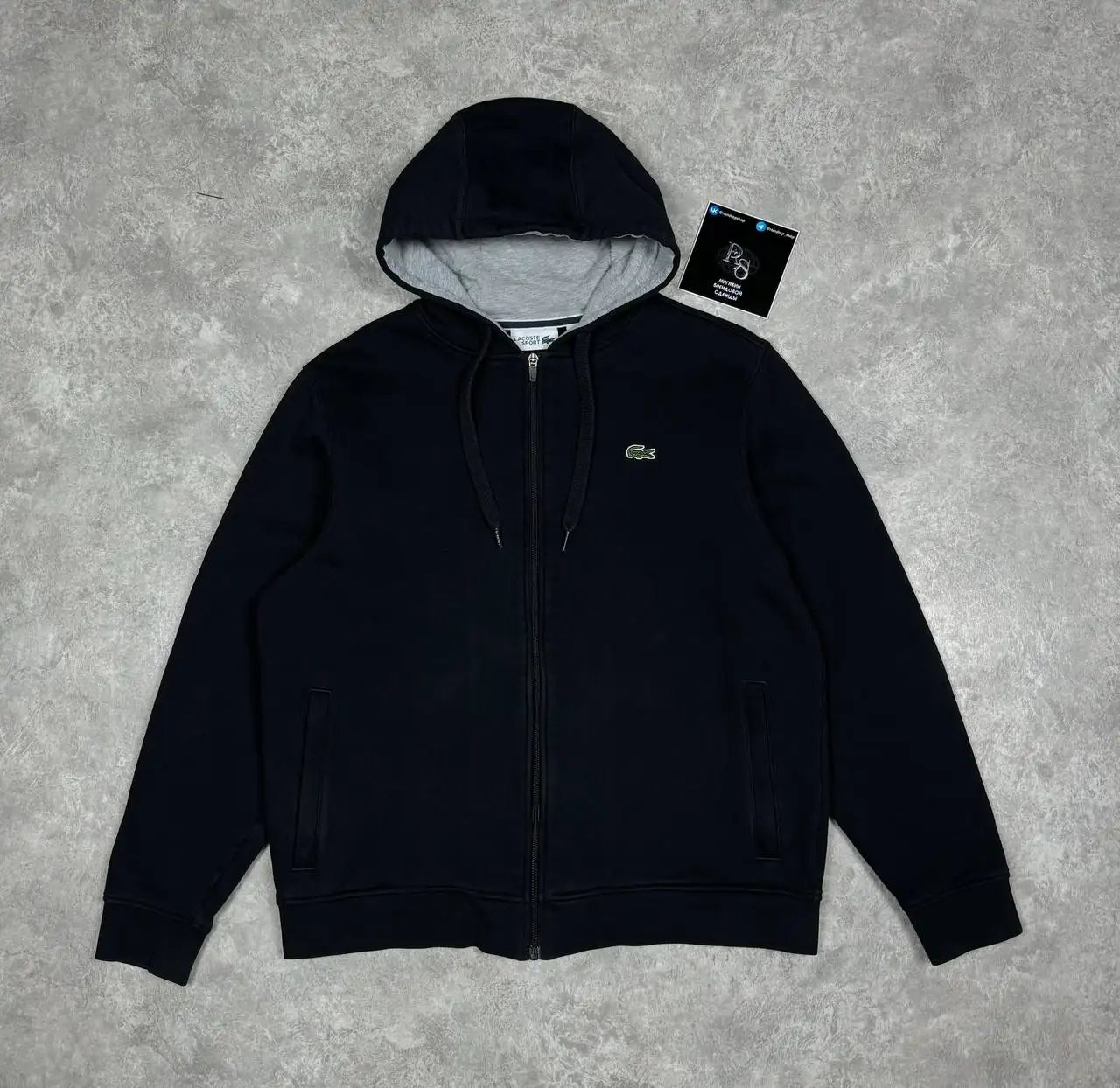 Зип-худи Lacoste размер L-XL - Верхняя одежда (Одежда) в Астрахань