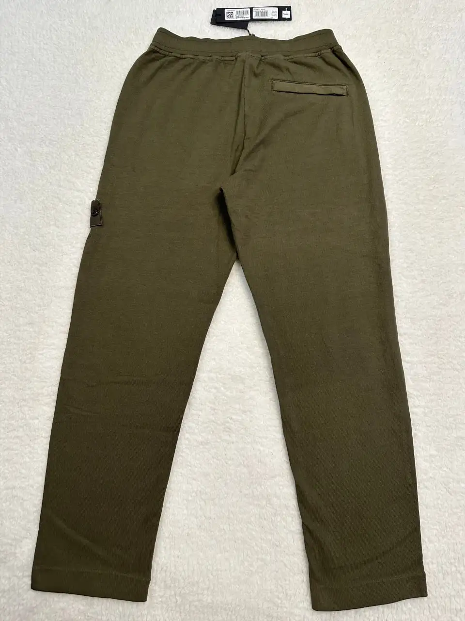 Брюки Stone Island Ghost Piece Garment Dyed Felpa Pantalone Sweat Trousers Olive - Одежда в Астрахань