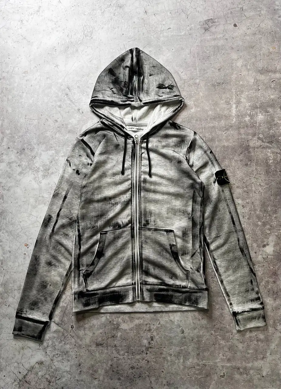 Зип худи Stone Island hand corrosion - Худи (Одежда) в Киров