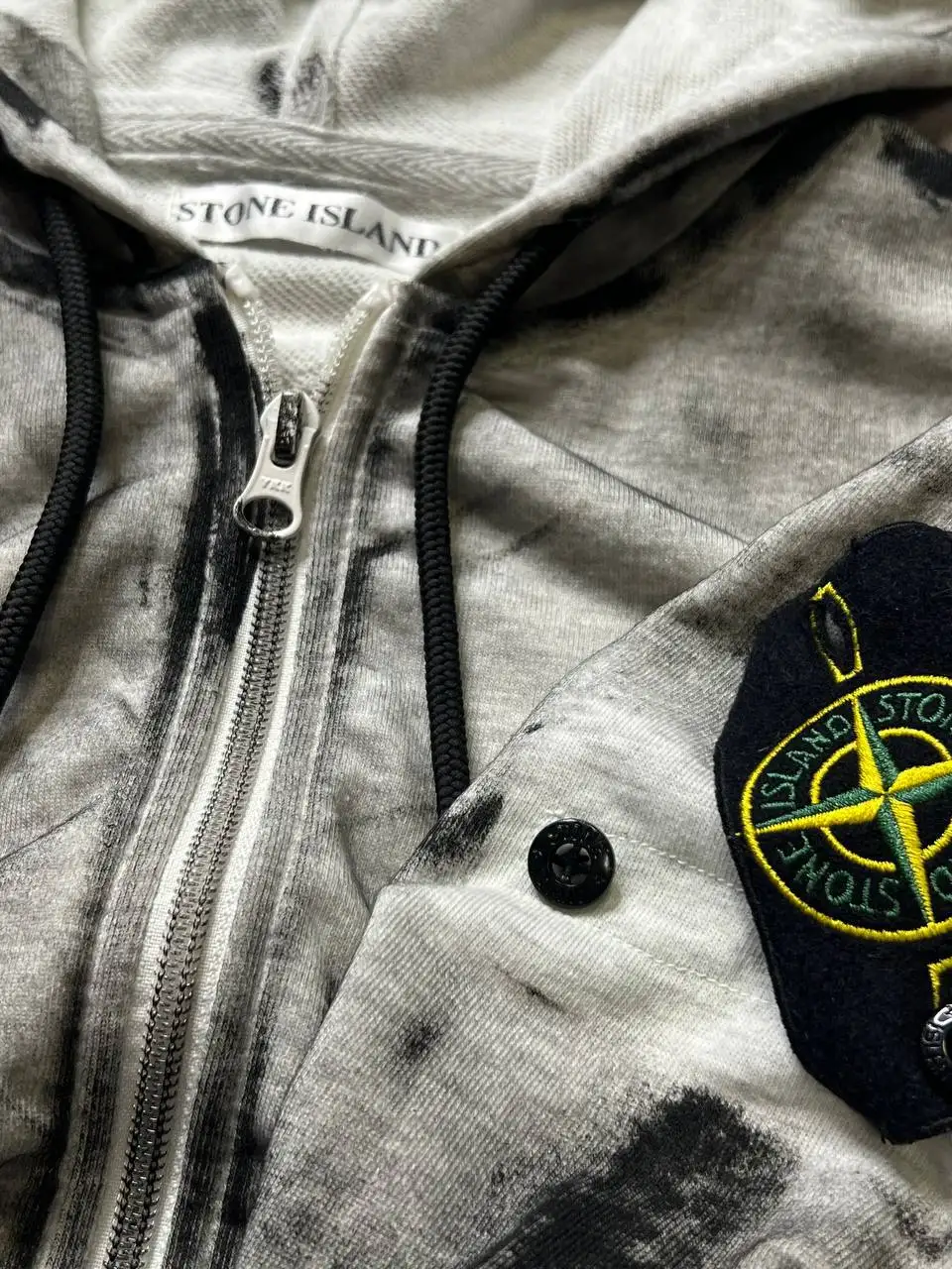 Зип худи Stone Island hand corrosion - Худи (Одежда) в Киров