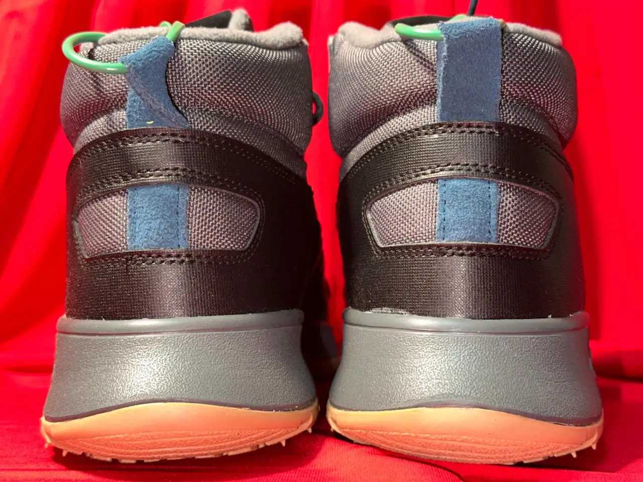 Ботинки Adidas Fusion Storm WTR Black Grey - Обувь (Одежда) в Астрахань