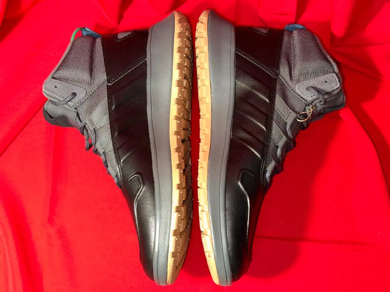 Ботинки Adidas Fusion Storm WTR Black Grey - Обувь (Одежда) в Астрахань