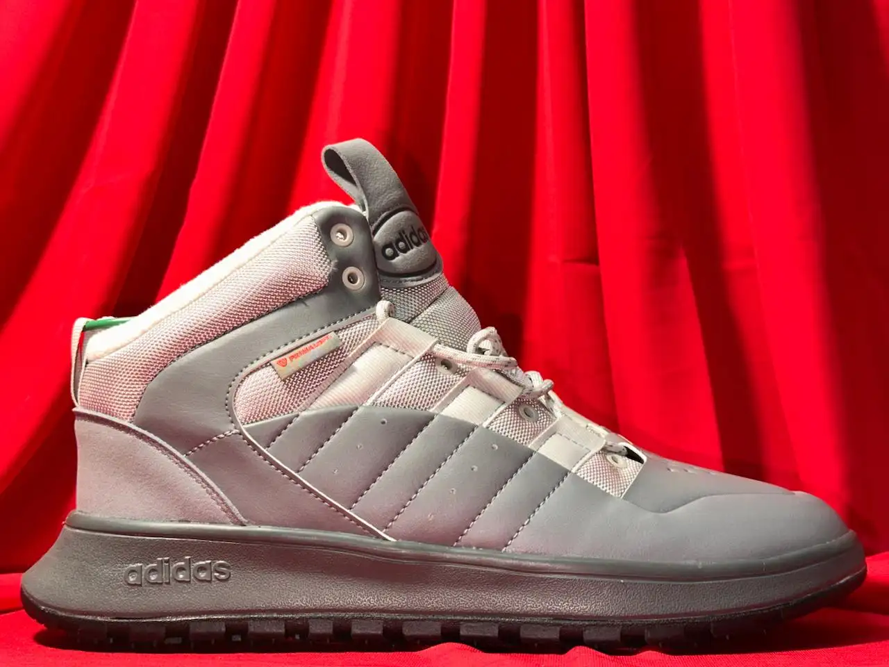 Серые Ботинки Adidas Fusion Storm 2.0 Mid WTR - Обувь (Одежда) в Астрахань