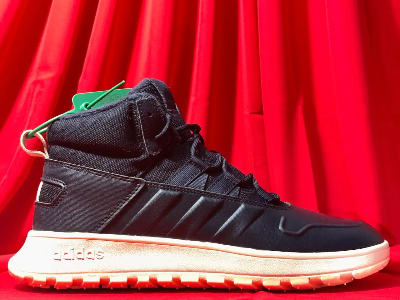 Синие ботинки Adidas Fusion Storm WTR Blue - Обувь (Одежда) в Астрахань