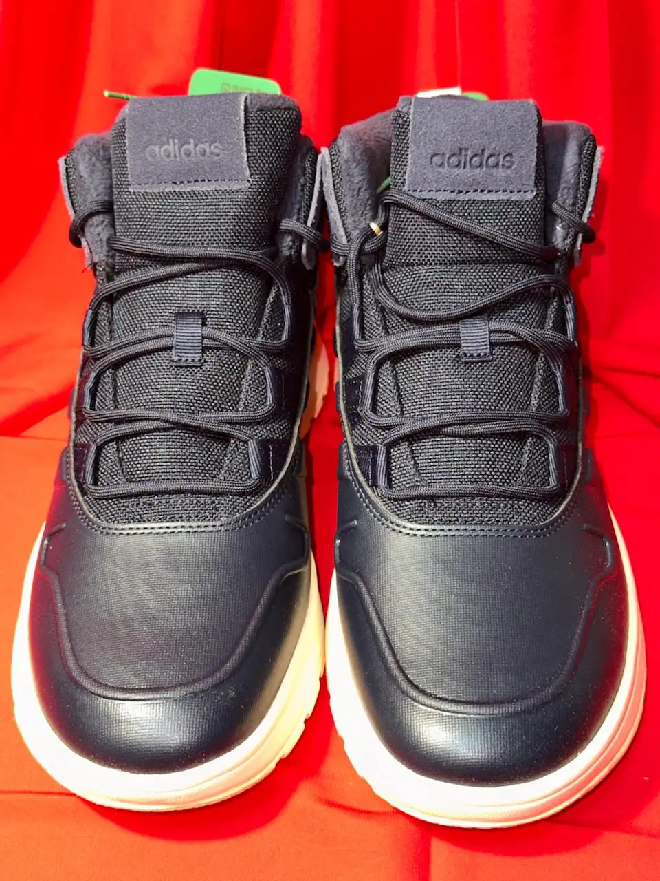 Синие ботинки Adidas Fusion Storm WTR Blue - Обувь (Одежда) в Астрахань