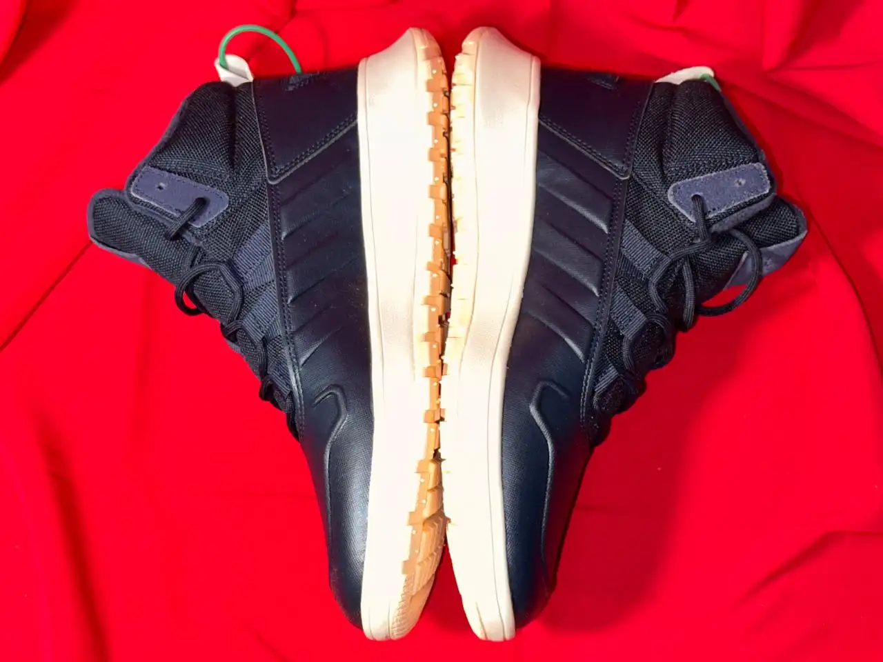 Синие ботинки Adidas Fusion Storm WTR Blue - Обувь (Одежда) в Астрахань