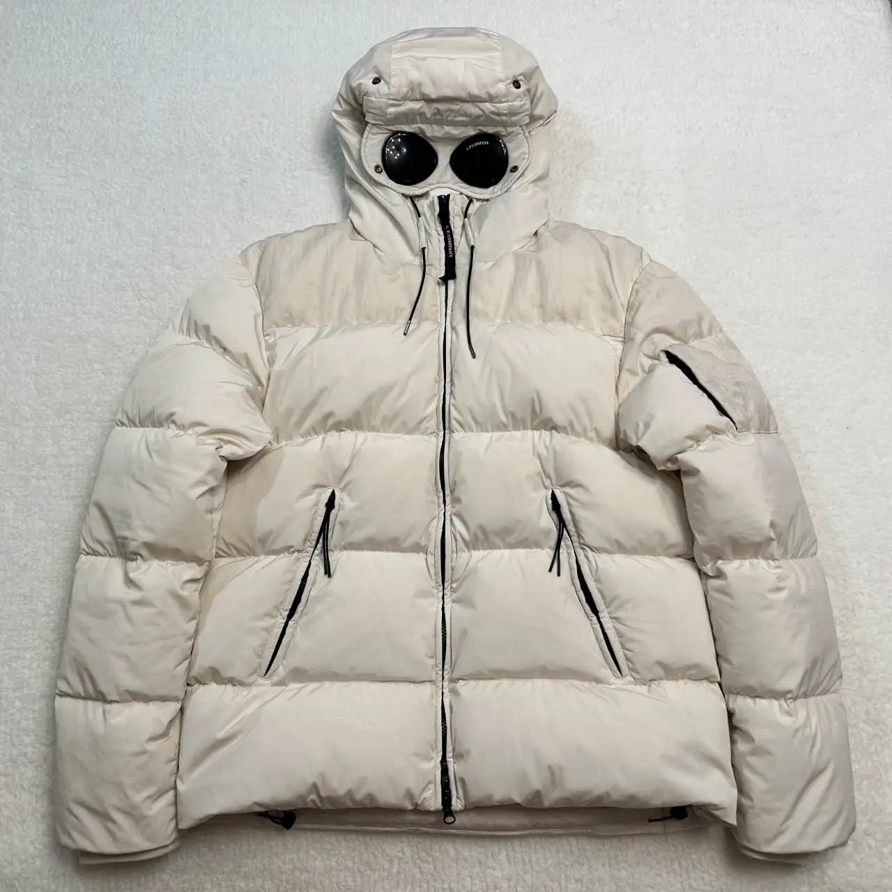 CP Company Garment Dyed Nycra & Nylon-B Mixed Goggle Down Jacket - Пуховики/Куртки (Одежда) в Астрахань