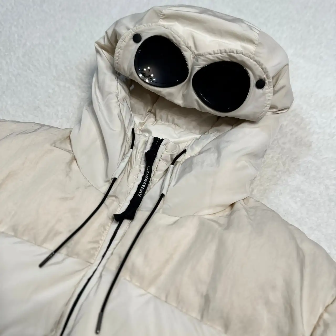 CP Company Garment Dyed Nycra & Nylon-B Mixed Goggle Down Jacket - Пуховики/Куртки (Одежда) в Астрахань