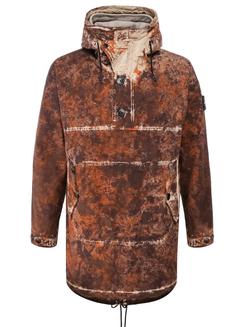 Stone Island Paintball Camo Cotton/Cordura Fishtail Parka Jacket - Куртки (Одежда) в Астрахань