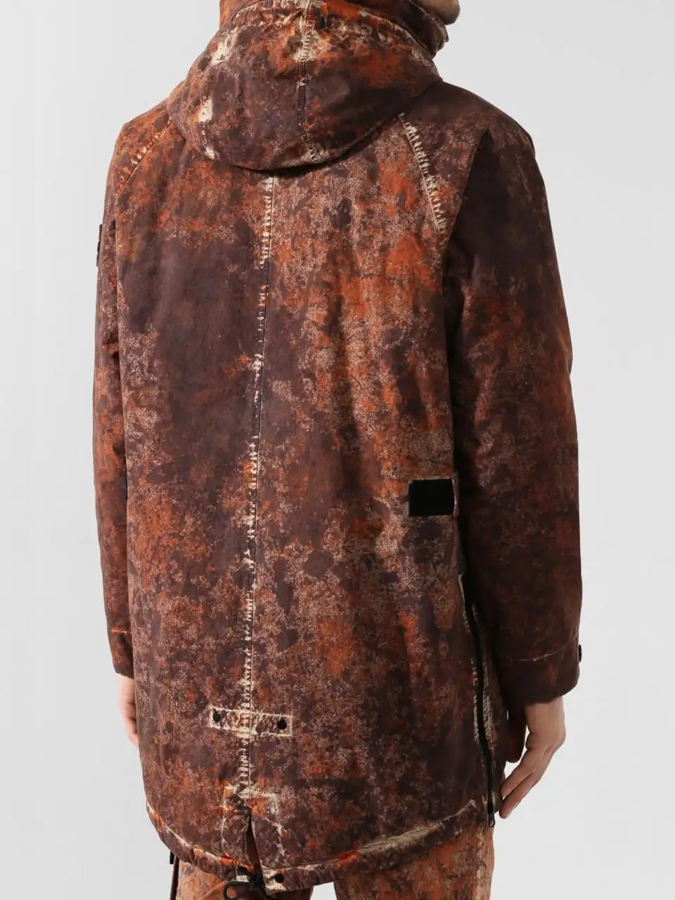 Stone Island Paintball Camo Cotton/Cordura Fishtail Parka Jacket - Куртки (Одежда) в Астрахань