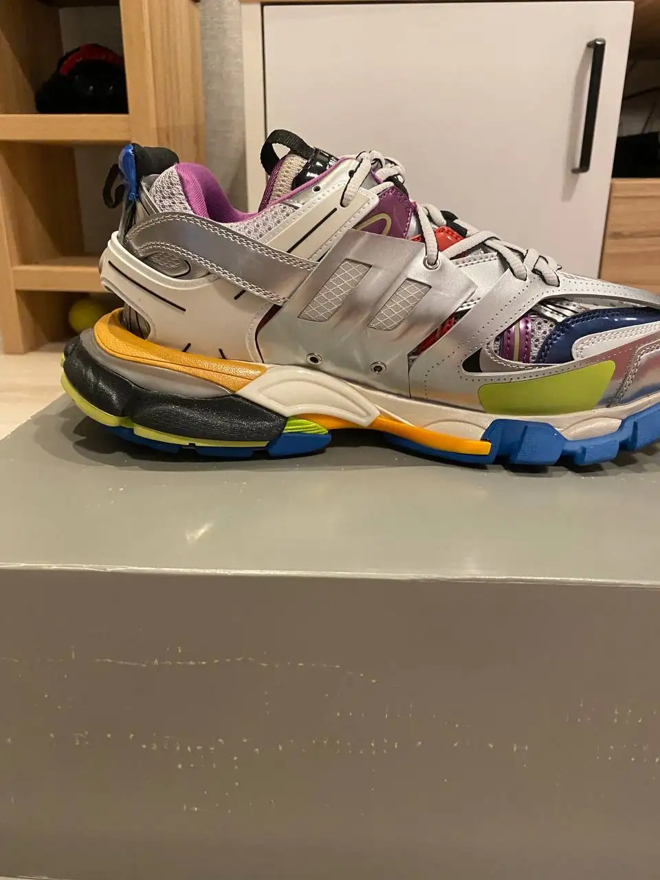 Балленсиага Трек 3.0 Металлик Мульти - Обувь (Одежда) в Астрахань