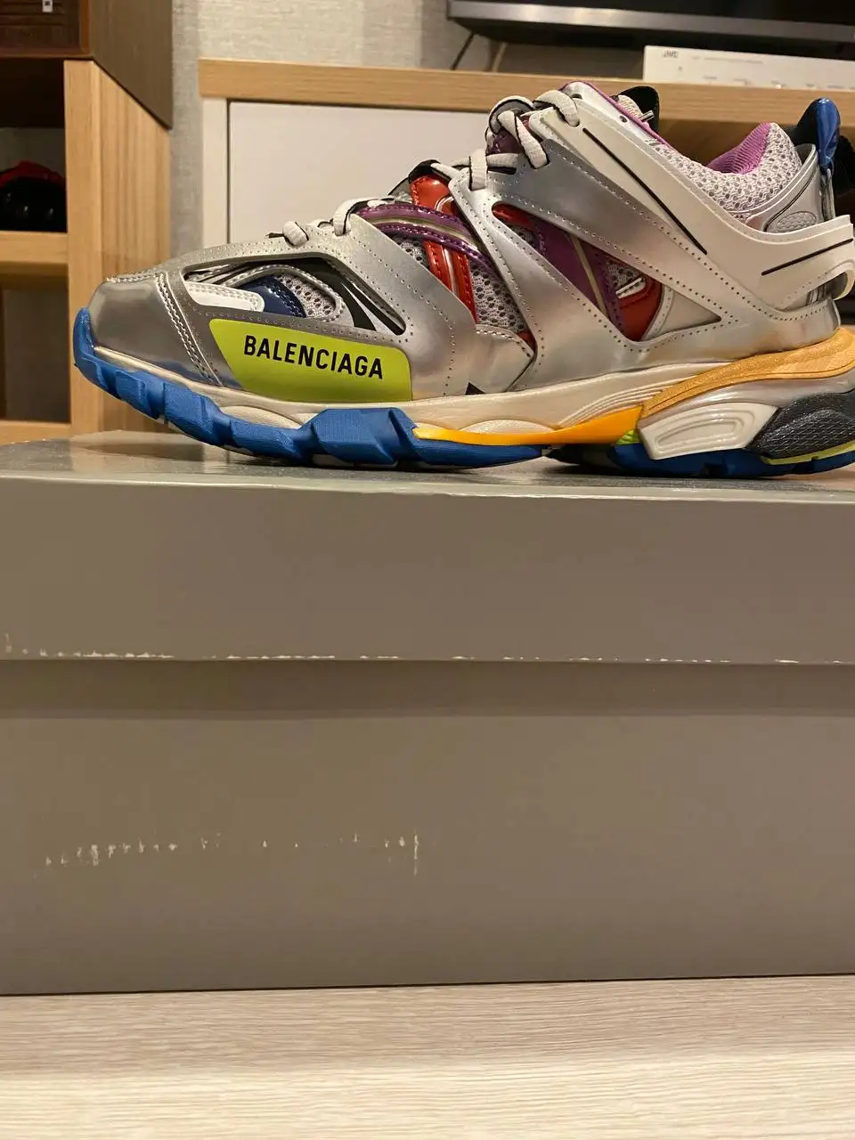 Балленсиага Трек 3.0 Металлик Мульти - Обувь (Одежда) в Астрахань
