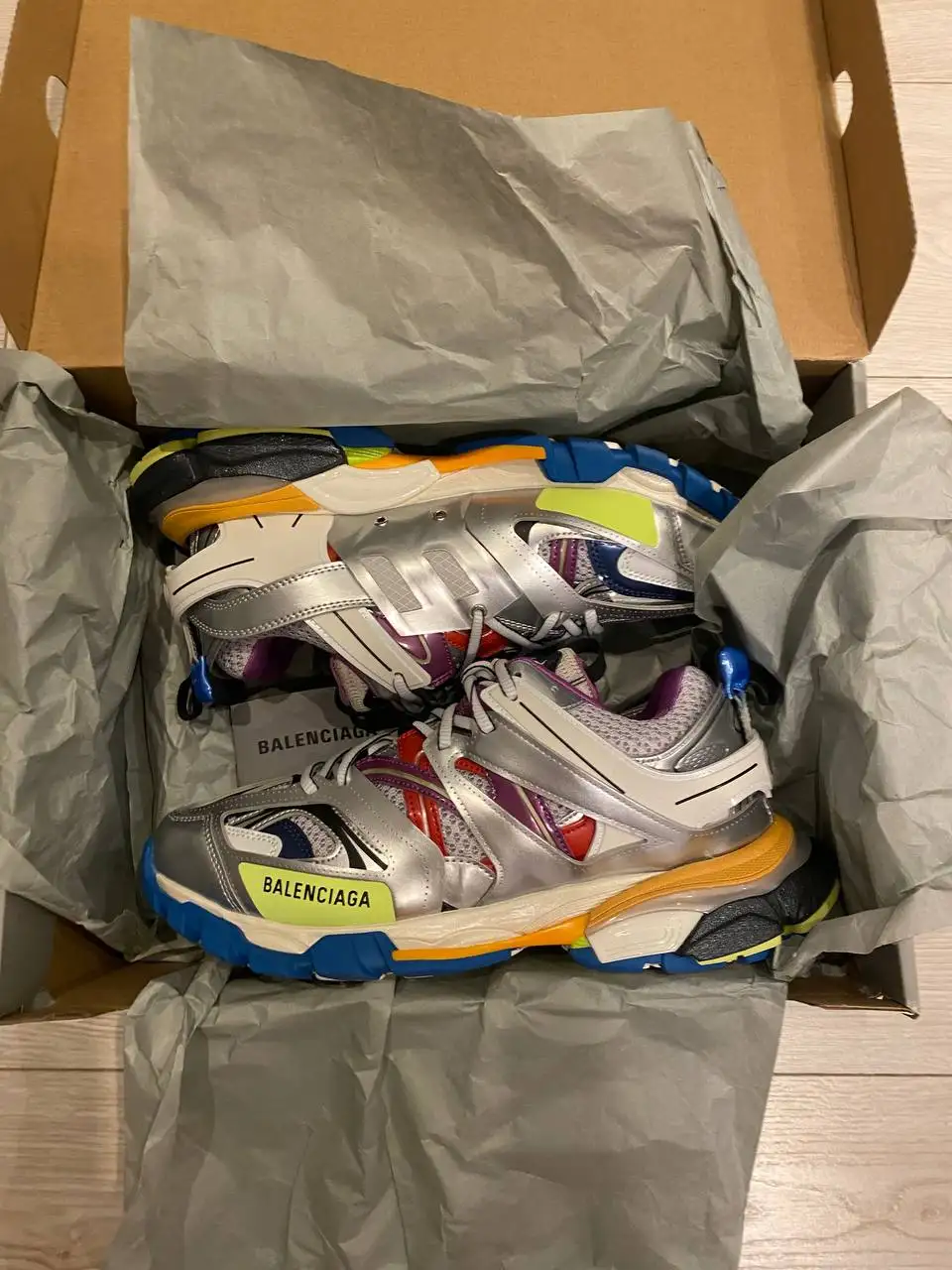 Балленсиага Трек 3.0 Металлик Мульти - Обувь (Одежда) в Астрахань