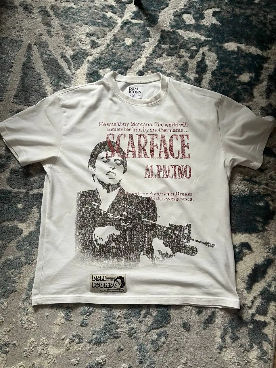 Футболка DSM ICONS SCARFACE - Одежда в Краснодар