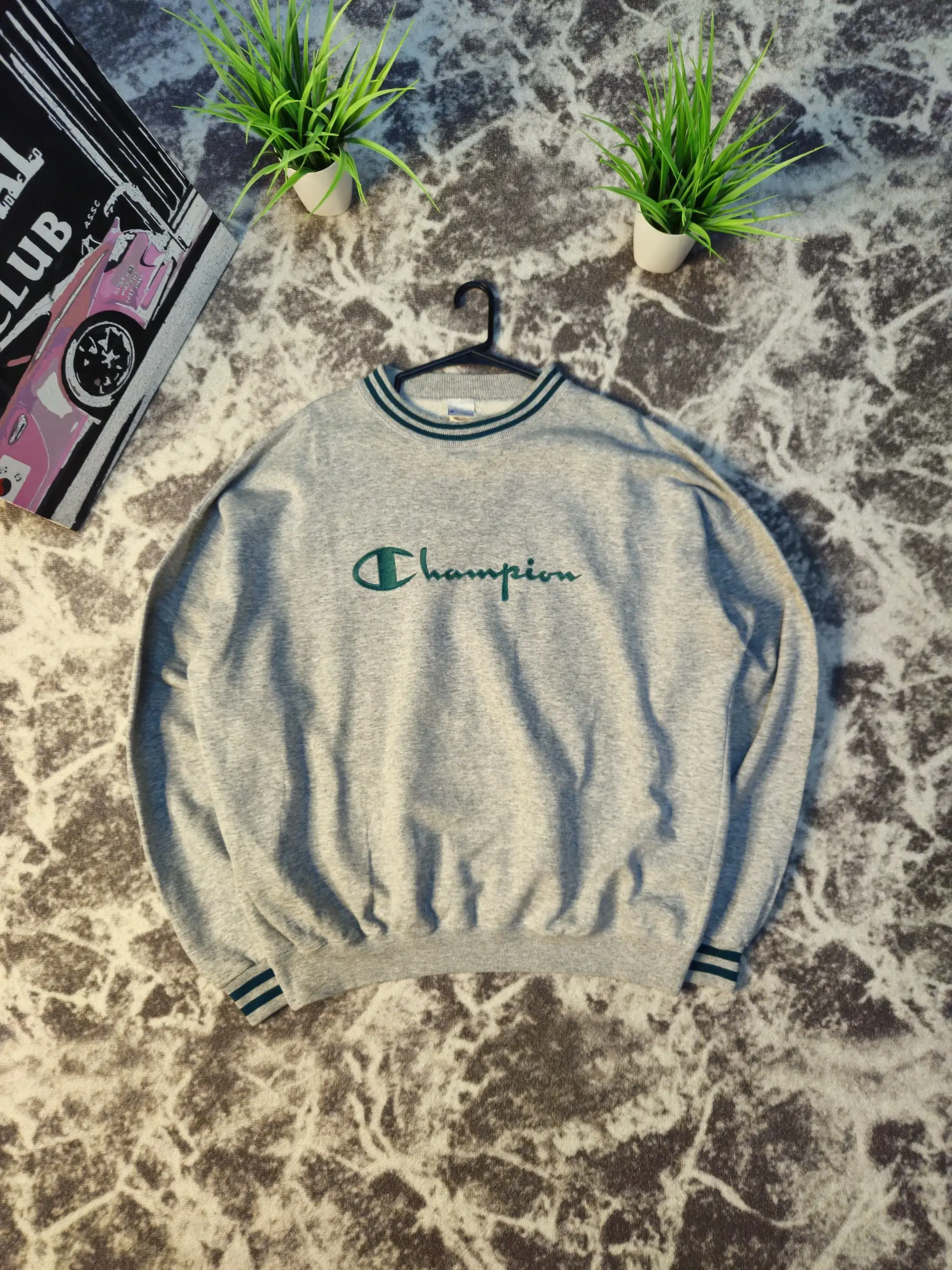 Винтажный свитшот Champion размер XL - Верхняя одежда (Одежда) в Астрахань