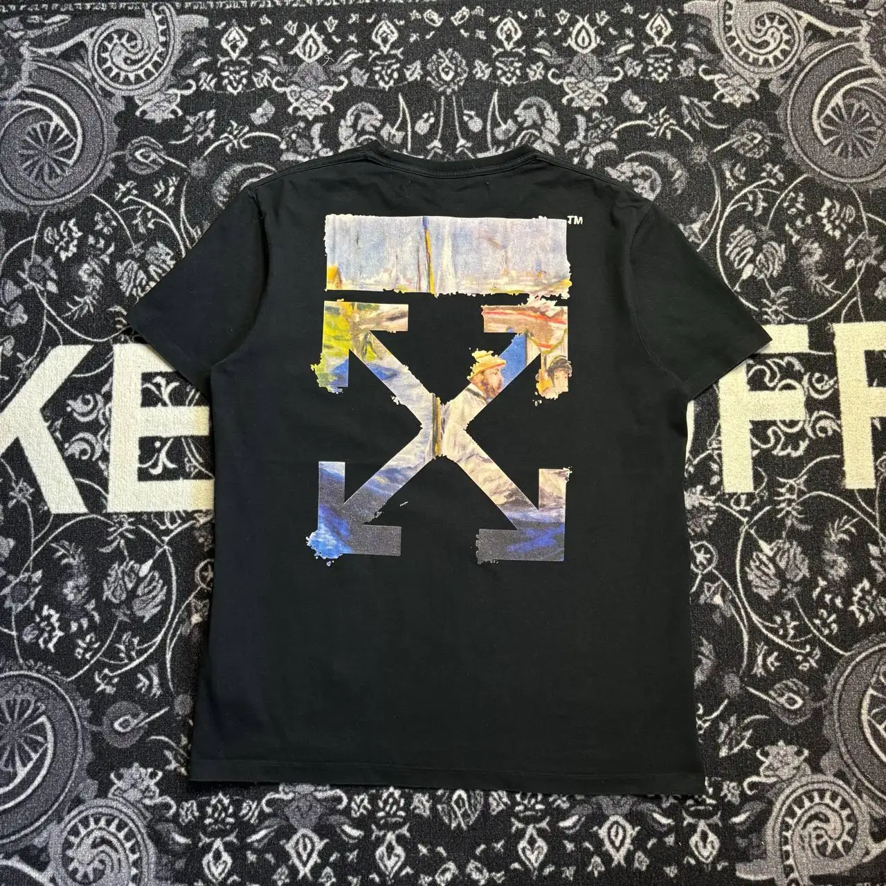 Off-White футболка с принтом Boat Studio - Футболки (Одежда) в Астрахань