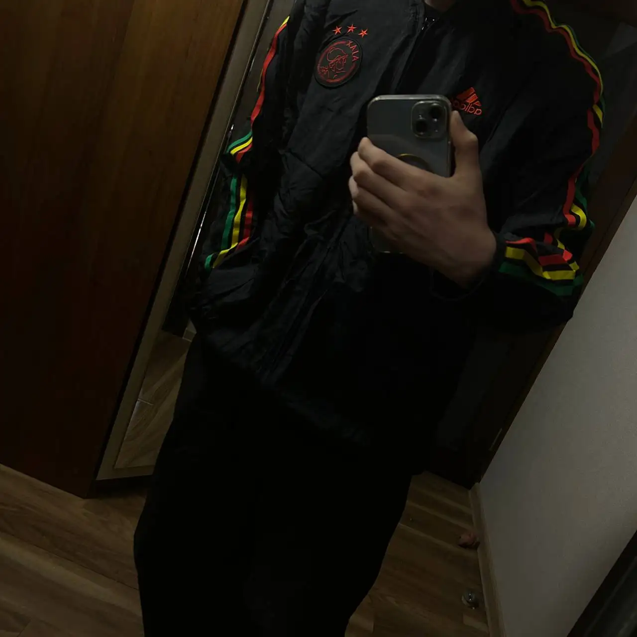 Adidas Rasta x FC Ajax Windbreaker Size 2XL - Ветровки/Куртки (Одежда) в Астрахань