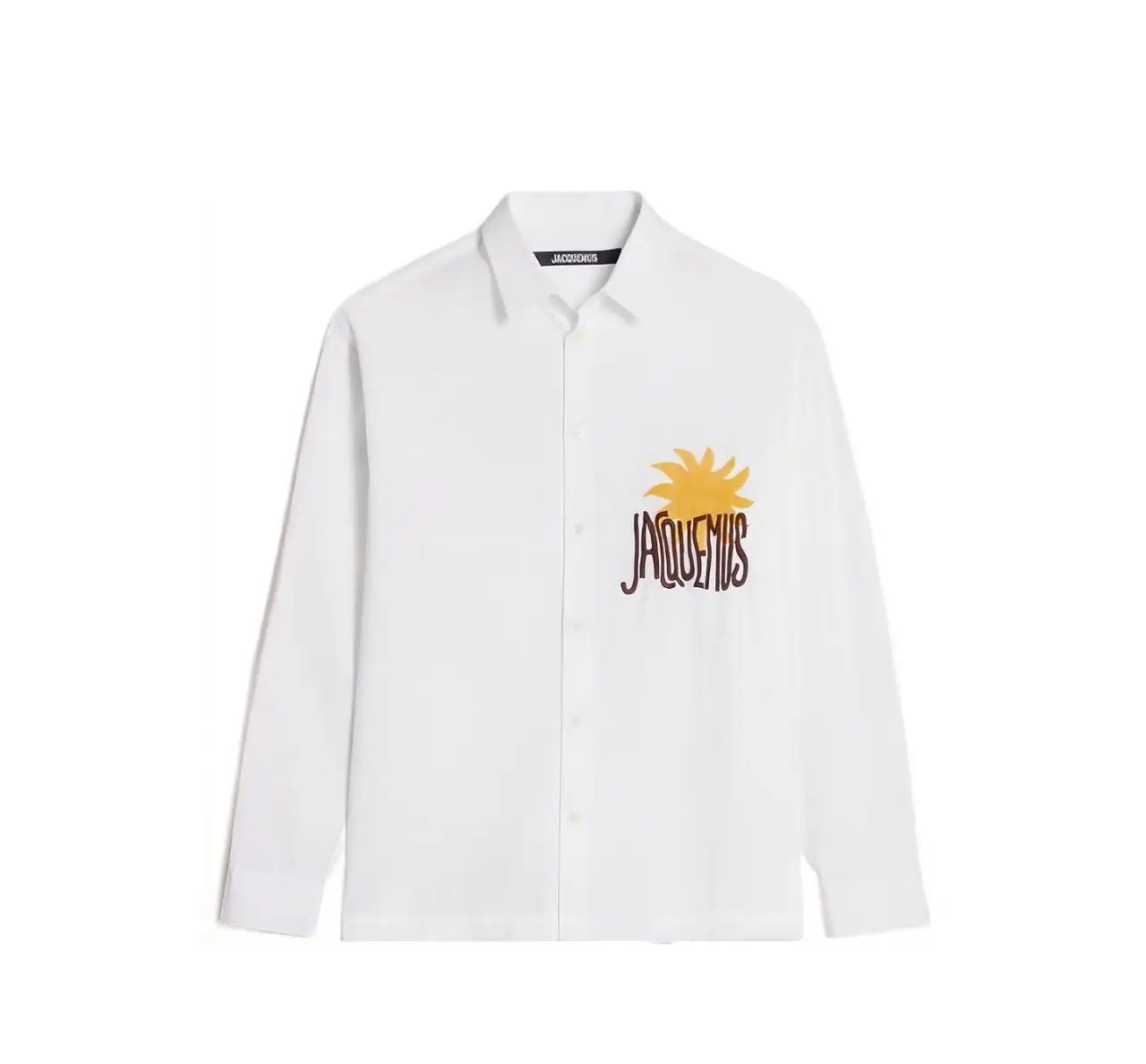 JACQUEMUS LOGO WHITE BUTTON-UP - Одежда в Астрахань