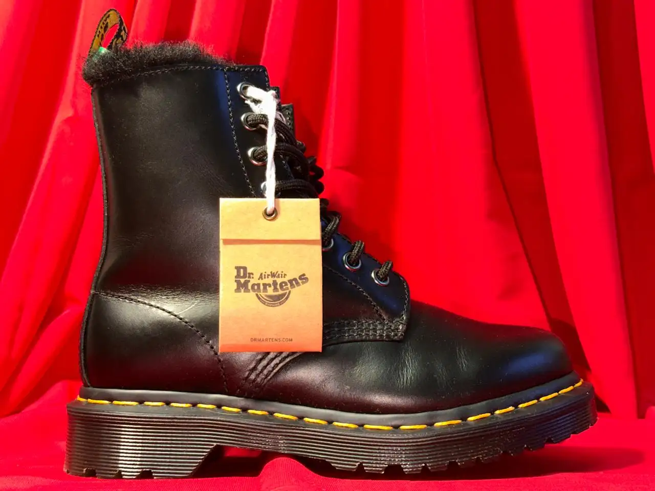 Ботинки Dr. Martens 1460 Serena Dark Grey Atlas - Обувь (Одежда) в Астрахань