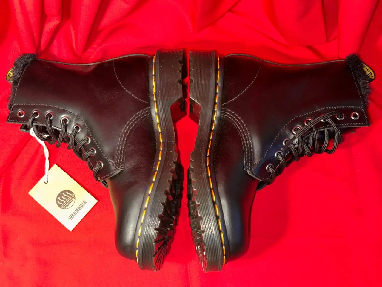 Ботинки Dr. Martens 1460 Serena Dark Grey Atlas - Обувь (Одежда) в Астрахань