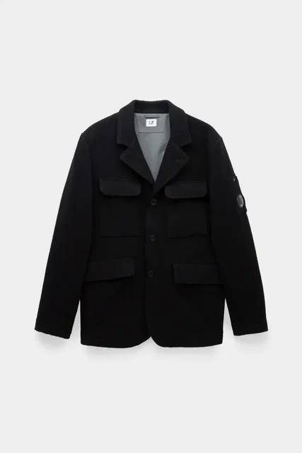 Шерстяное пальто C.P. Company черного цвета - частное объявление в Астрахань