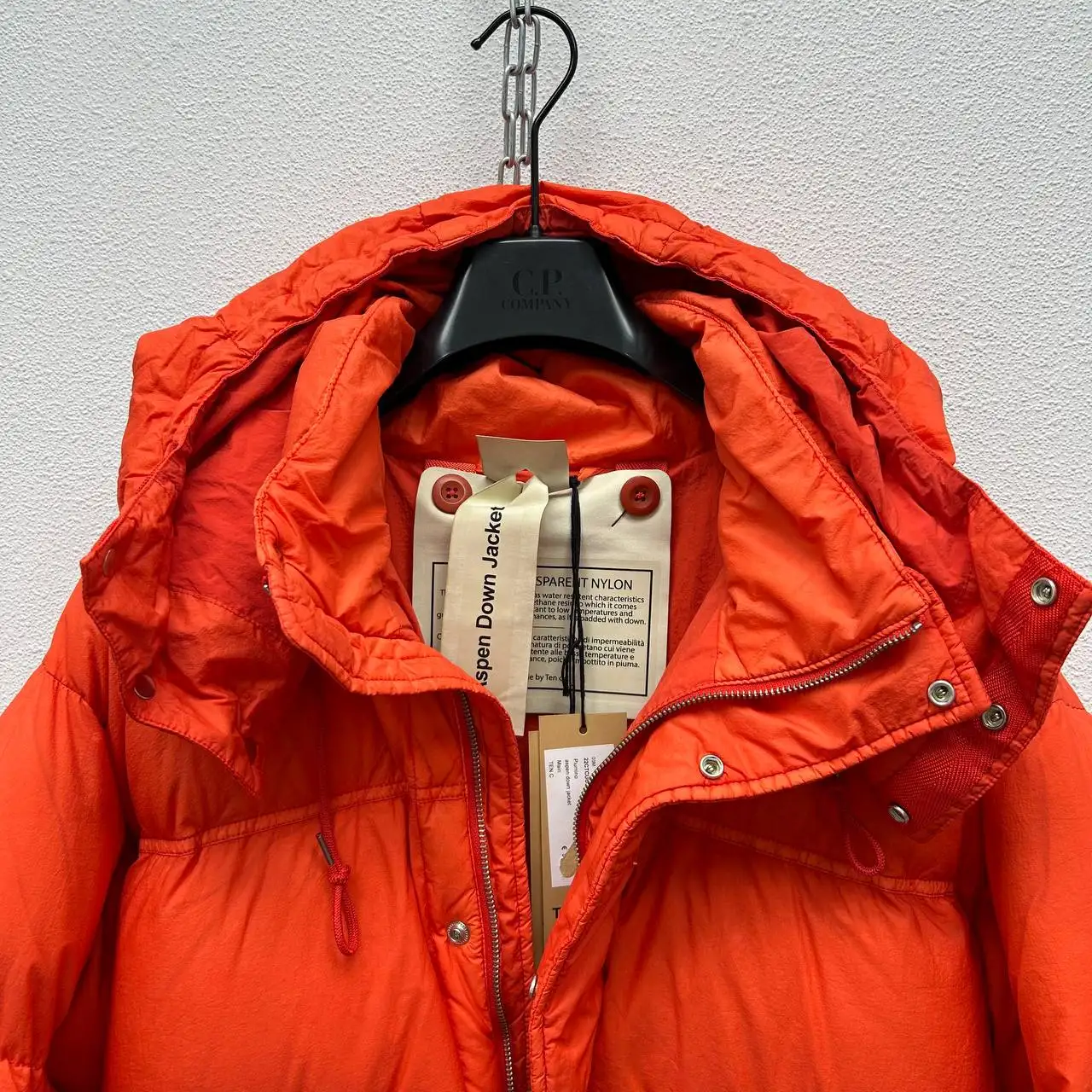Пуховик Ten C Aspen Down Jacket 'Lobster Orange' размер 48 - Верхняя одежда (Одежда) в Астрахань