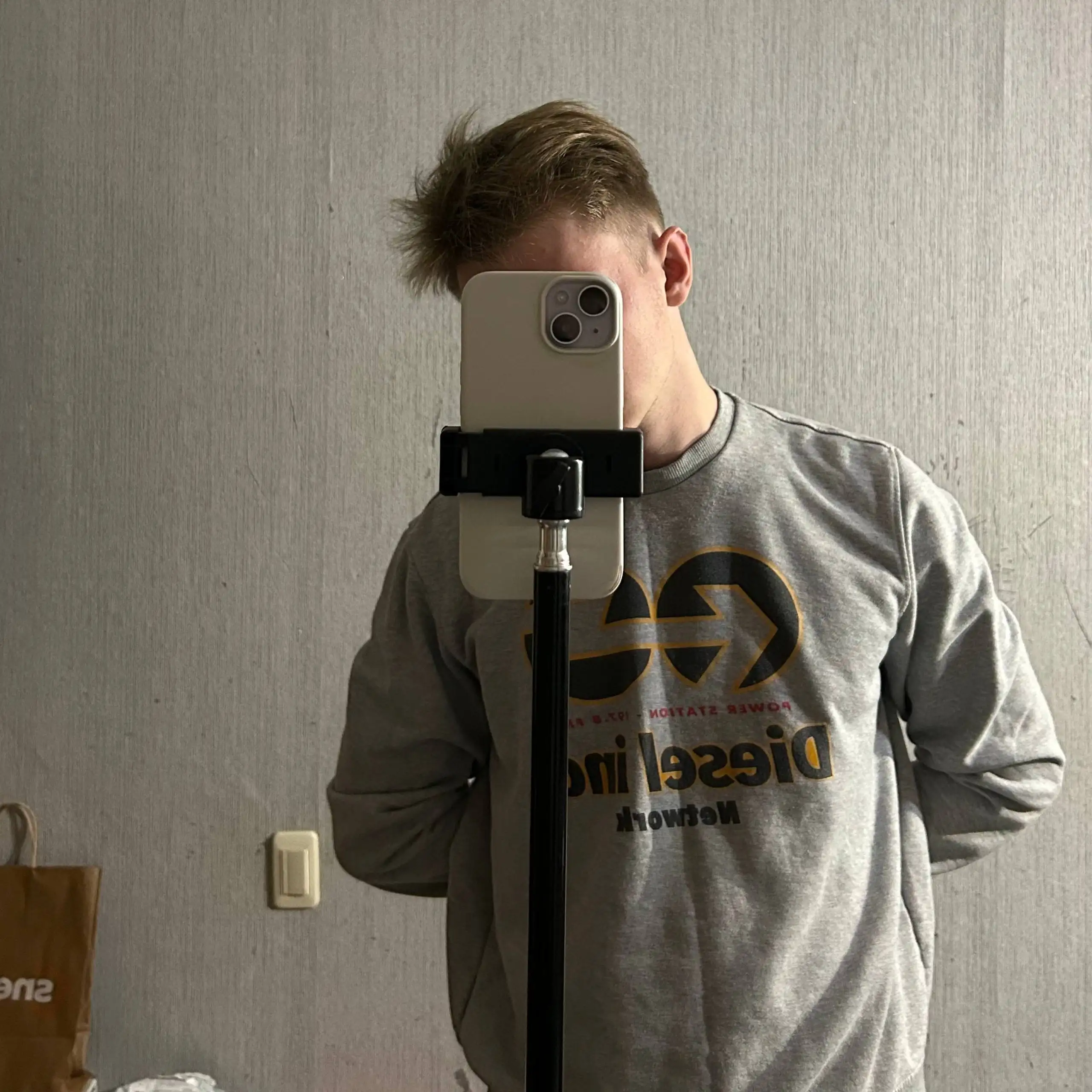 Винтажный свитшот Diesel - Мужская одежда (Одежда) в Астрахань