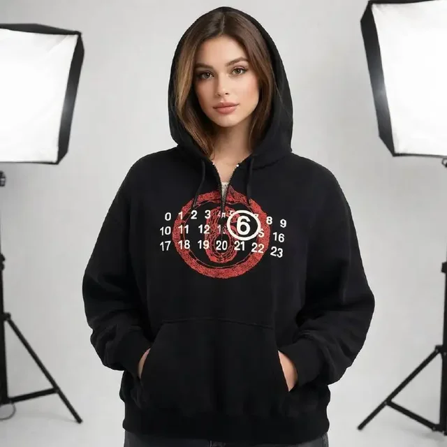 Женская толстовка Maison Margiela Year Of The Snake Full-Zip Hoodie - Шорты в Астрахань