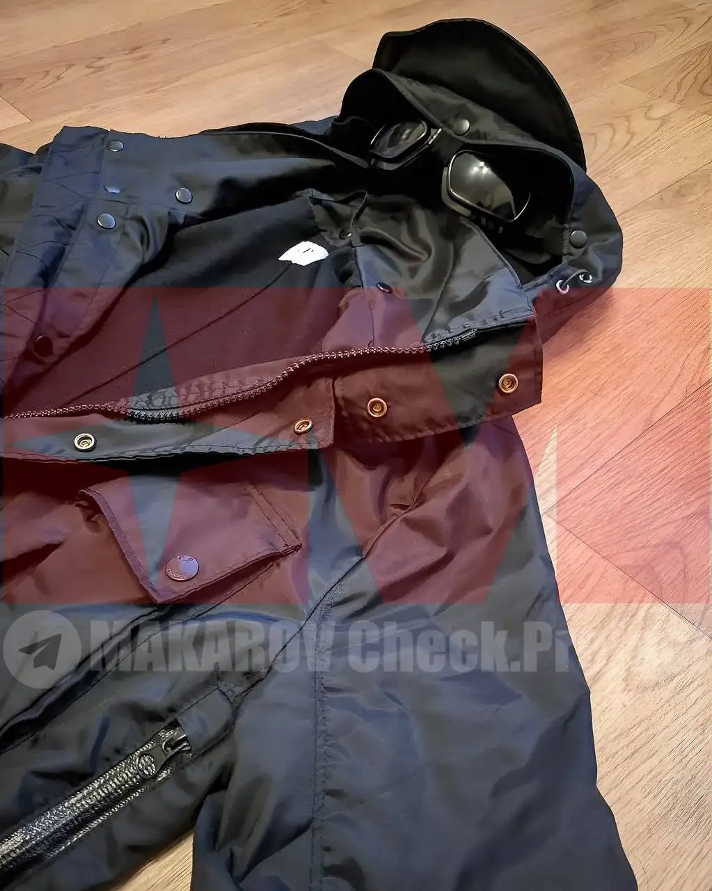 Куртка C.P.Company Dynafil Baruffaldi Goggle Jacket - Куртки (Одежда) в Астрахань